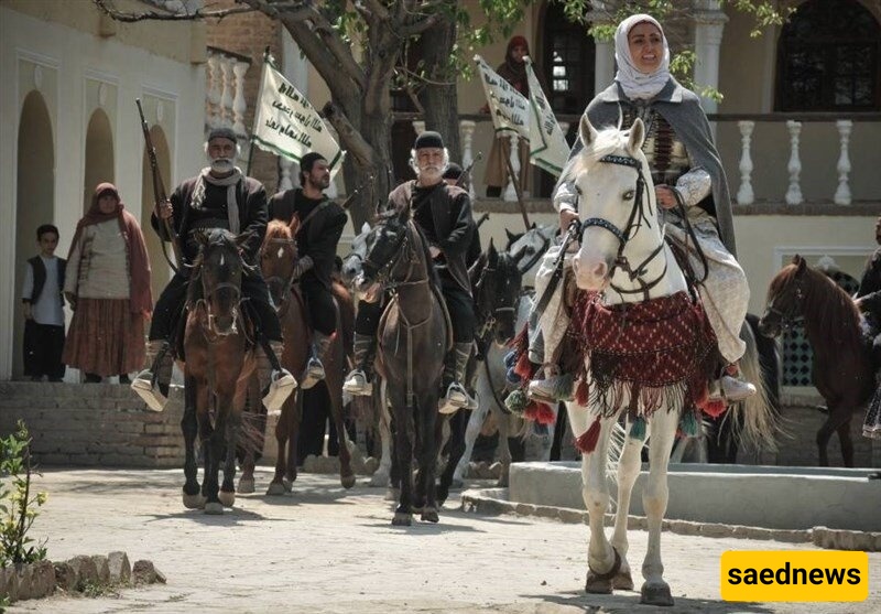 المرأه الوحیده التی حصلت على لقب قائده إیرانیه: رؤیه الزعیم حول مریم، الشجاعه «سیده الأسد» + صوره