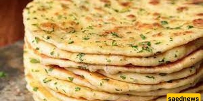 طریقه تحضیر خبز البصل الأخضر، وجبه خفیفه صحیه ومغذیه!