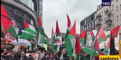 مظاهره مؤیده لفلسطین تُقام فی برلین!