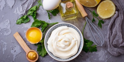 طریقه تحضیر ألذ صلصه مایونیز منزلیه