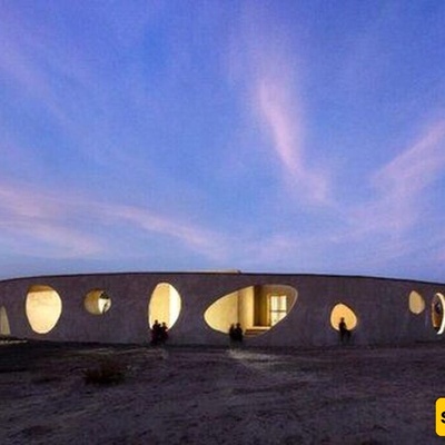 أجمل هندسه معماریه مدرسیه فی العالم فی تشابهار، مصممه لمقاومه الزلازل + صور