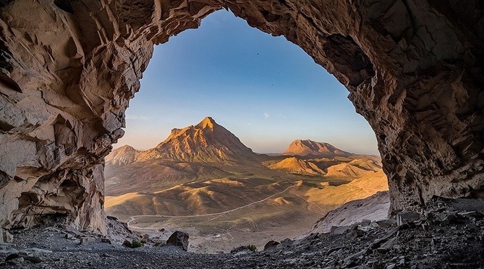 Eyub Cave in Kerman