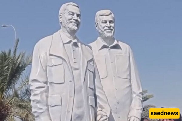 بالصوره..لاریجانی یزور موقع استشهاد اللواء سلیمانی