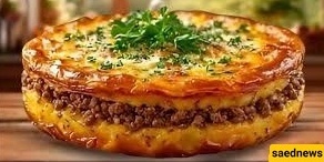 صینیه البطاطس والبیض بالجبن فی 20 دقیقه على طریقه الجده [فیدیو]