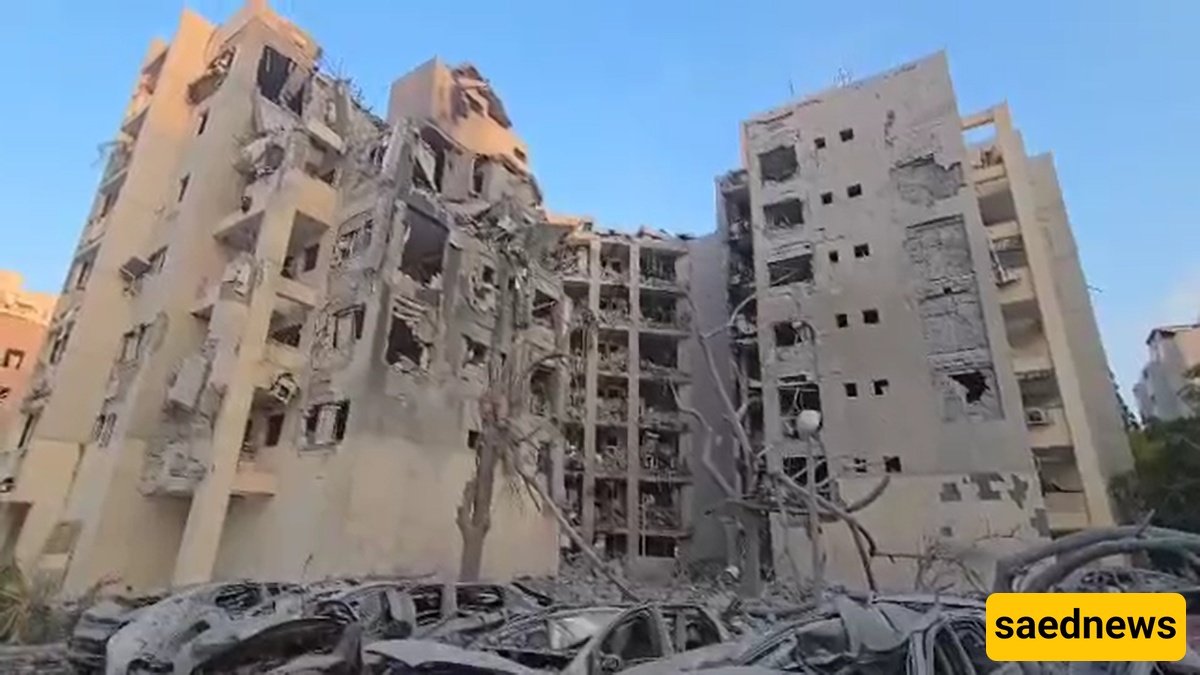 هدف الحرس الثوری الإیرانی الأعظم فی الدقائق الأخیره / دمار إسرائیلی هائل فی آخر هجوم صاروخی إیرانی قبل وقف إطلاق النار! + فیدیو