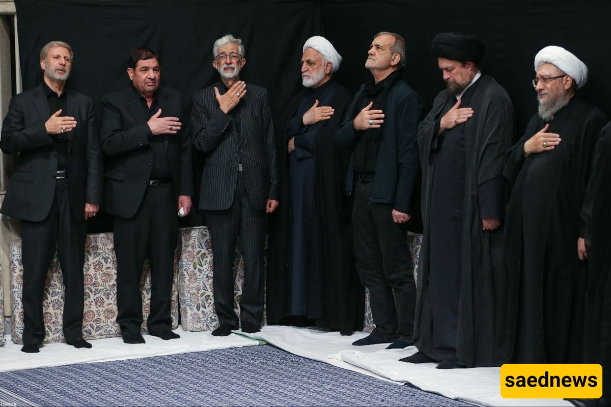 رؤساء السلطات والمسؤولون العسکریون والمدنیون
