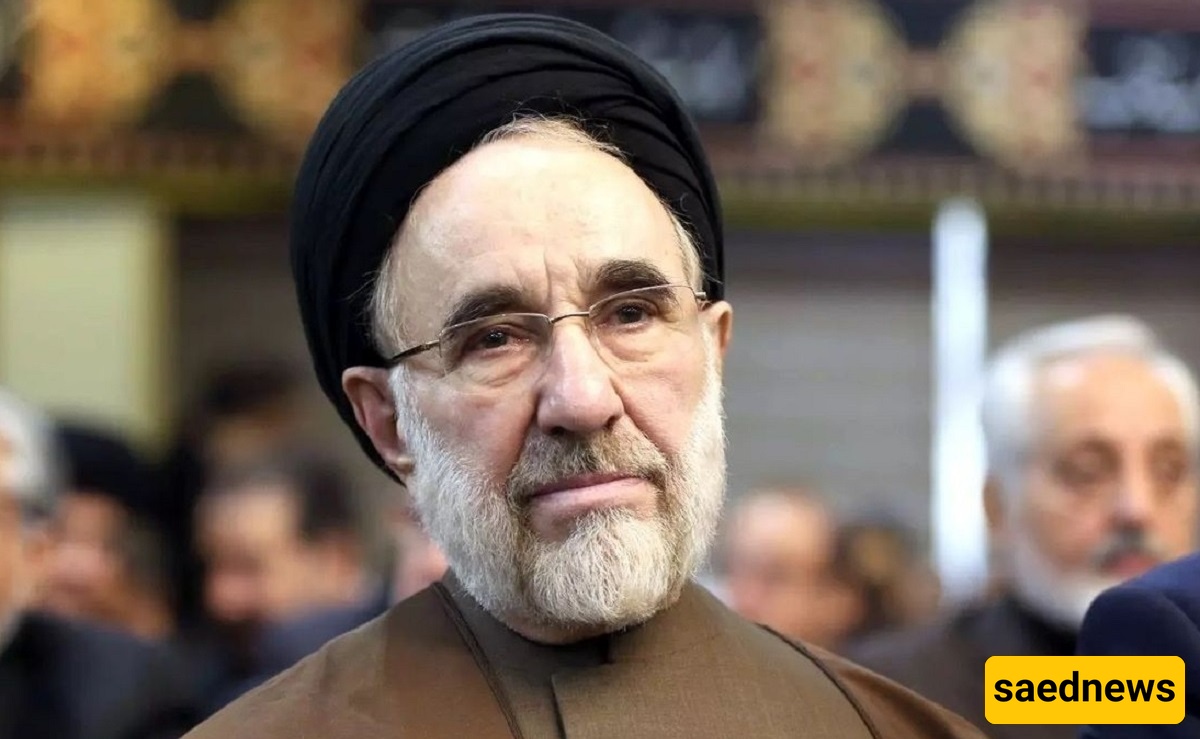 رساله السید محمد خاتمی بشأن الهجوم العسکری الأمریکی على المنشآت النوویه الإیرانیه: الهدف الرئیسی لأمریکا هو تدمیر إیران.
