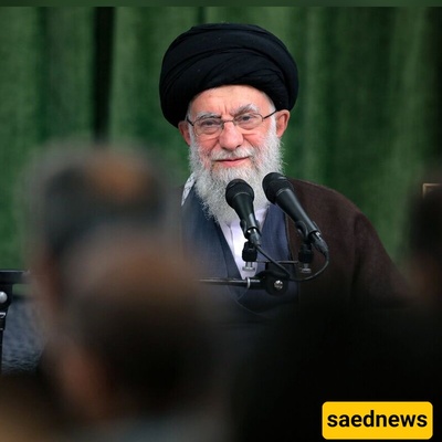 أین کان قائد الثوره الإسلامیه فی إیران یوم التصویت 12 فروردین 1358؟