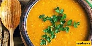 طریقه تحضیر شوربه العدس الشهیه!
