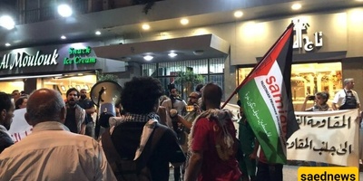 احتجاجات ضد التدخل السعودی فی لبنان