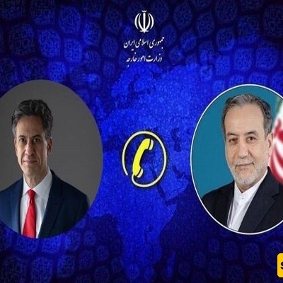 وزیرا خارجیه إیران والمملکه المتحده یجریان مباحثات حول العلاقات الثنائیه والتطورات الإقلیمیه