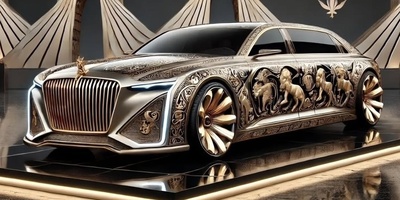 إذا تم إعاده ابتکار العلامات التجاریه الفاخره العالمیه باستخدام الرموز الإیرانیه، فستُنتج روائع مثل هذه. بصراحه، أنا عاجز عن التعبیر! +صوره