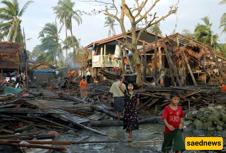 إعصار نرجس 2008 – میانمار