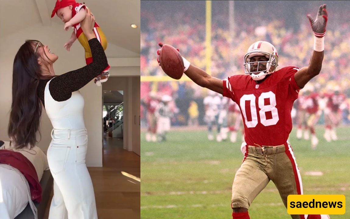 أروع ظهور: أولیفیا کولبو تصطحب طفلتها البالغه شهرین إلى ملعب NFL