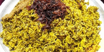 طریقه تحضیر أرز الفاصولیا الخضراء مع خبز السانغاک – بلا شک ألذ أرز مختلط ستتناولونه بأصابعکم
