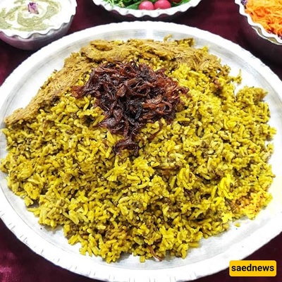 طریقه تحضیر أرز الفاصولیا الخضراء مع خبز السانغاک – بلا شک ألذ أرز مختلط ستتناولونه بأصابعکم