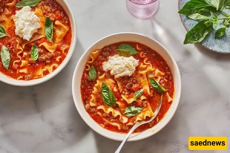 شوربه اللازانیا