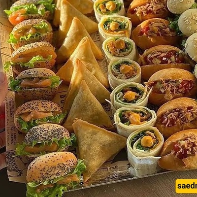 أطعمه أصابع أنیقه وبأسعار معقوله لحفلتک القادمه