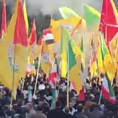 مسیرات حاشده فی العراق تضامنا مع إیران وتندیدا بالسیاسات الامریکیه