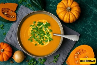 شوربه الیقطین | طریقه تحضیر شوربه الیقطین اللذیذه للمناسبات الخاصه