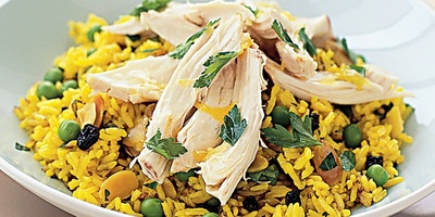 کیف تحضر أرز بالدجاج والبازلاء!