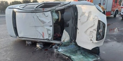 5 وفیات اثر حادث اصطدام حافلتین على طریق النجف - البصره