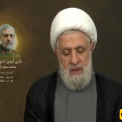 الشیخ قاسم: الحاج رمضان هو شهید فلسطین الإیرانی وأفنى عمره فی خدمه فلسطین