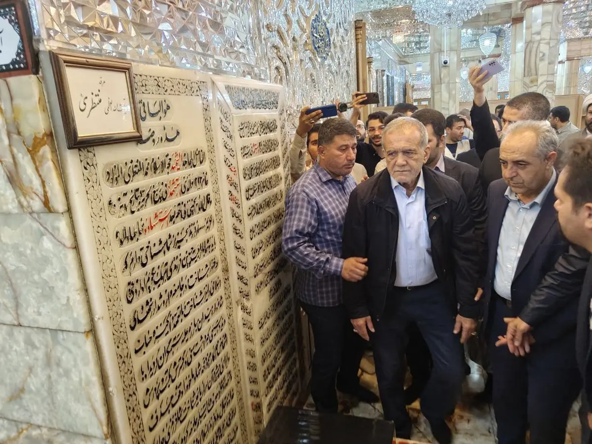 مسعود بزشکیان یُکرم شرفیاً أخاه الشهید: تسمیه أکبر أبنائه یوسف + صور
