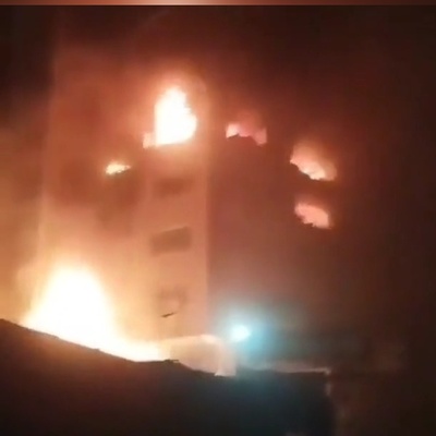فیدیو: استهداف مبنى سکنی فی منطقه فرحزاد بطهران من قبل الکیان الصهیونی