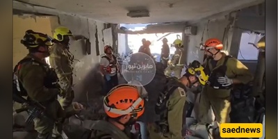 جنود إسرائیلیون یبحثون عن جثثهم من تحت الأنقاض بعد الهجوم الإیرانی الأخیر هذا الصباح / کیف بدأت صباحک أیها الیهودی؟ + فیدیو