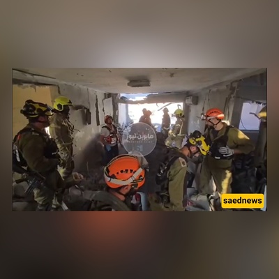 جنود إسرائیلیون یبحثون عن جثثهم من تحت الأنقاض بعد الهجوم الإیرانی الأخیر هذا الصباح / کیف بدأت صباحک أیها الیهودی؟ + فیدیو