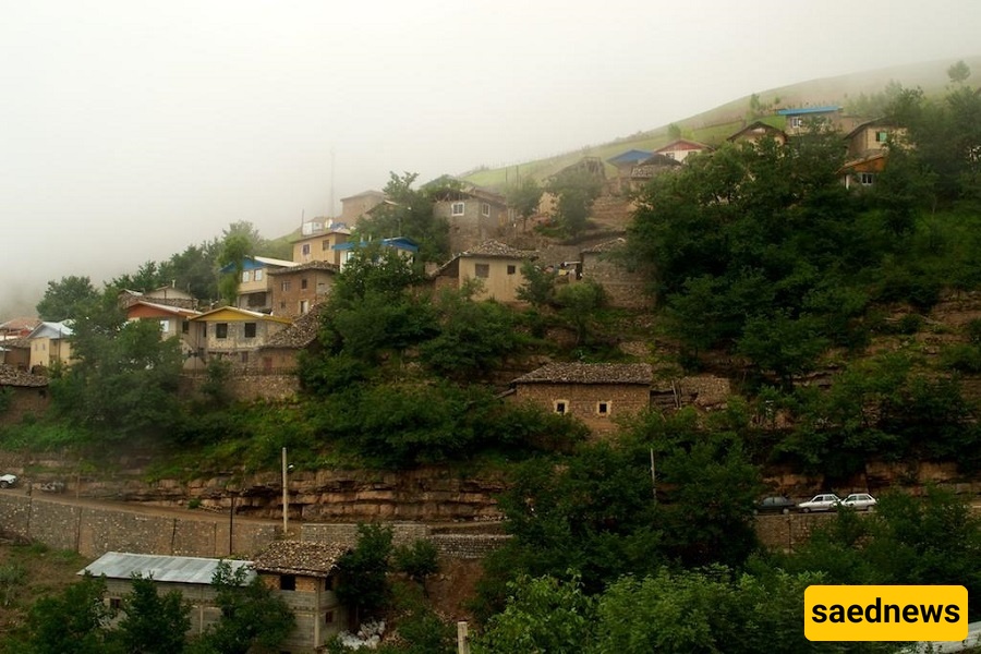 الطریق الخلاب إلى قریه کندلوس فی شمال إیران