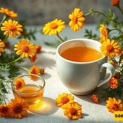 شای الآذریون (شای القطیفه): 12 فائده مذهله، طریقه تحضیره، وموانع الاستعمال
