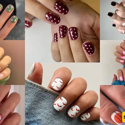 تصامیم أظافر جدیده قصیره: 35 أسلوبًا أنیقًا وراقیًا للفتیات