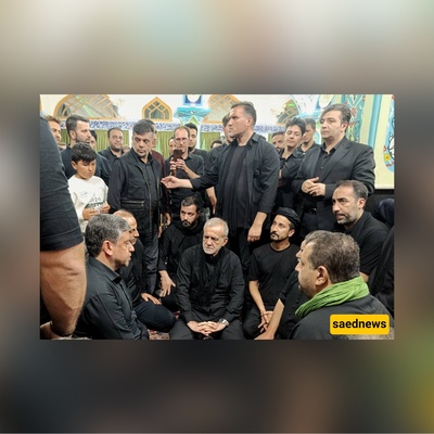 مسعود بزشکیان ظهر عاشورا فی تبریز ولیل الغریبات فی أردبیل؛ حضور متواضع للرئیس فی مسجد «أوچ توکان» بأردبیل بدون مراسم رسمیه + فیدیو
