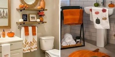 دیکور الحمام فی الخریف: أفکار لخلق مساحه دافئه وجذابه + صور