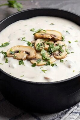 شوربه البطاطا والفطر اللذیذه: وصفه مریحه یجب علیک تجربتها