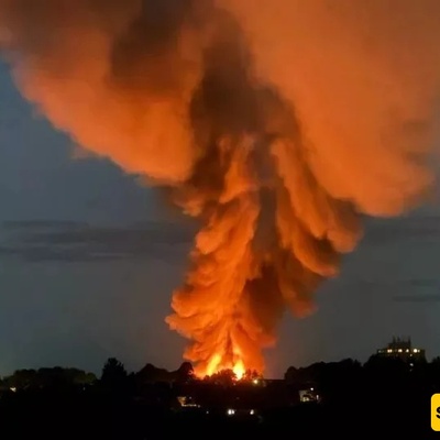 الجنوب الغربی لبریطانیا یشهد انفجارًا ضخمًا – شاهد الفیدیو المثیر!