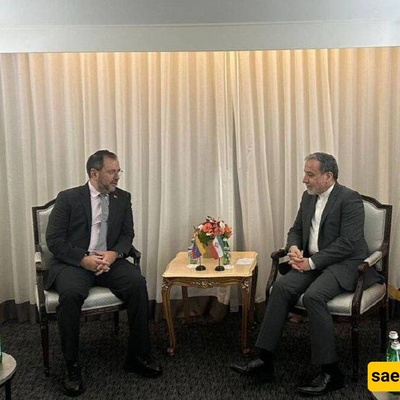 وزیر الخارجیه الفنزویلی یهنئ عراقجی بمناسبه الذکرى الخامسه والسبعین للعلاقات الثنائیه مع طهران