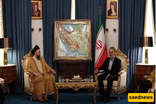عمار الحکیم یلتقی لاریجانی فی طهران