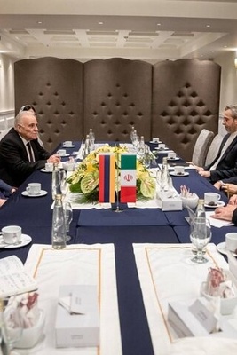 لاریجانی یؤکد على توقیع وثیقه شامله للعلاقات الاستراتیجیه بین إیران وأرمینیا