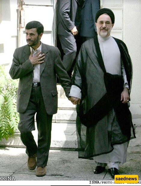 خاتمی و احمدی نجاد