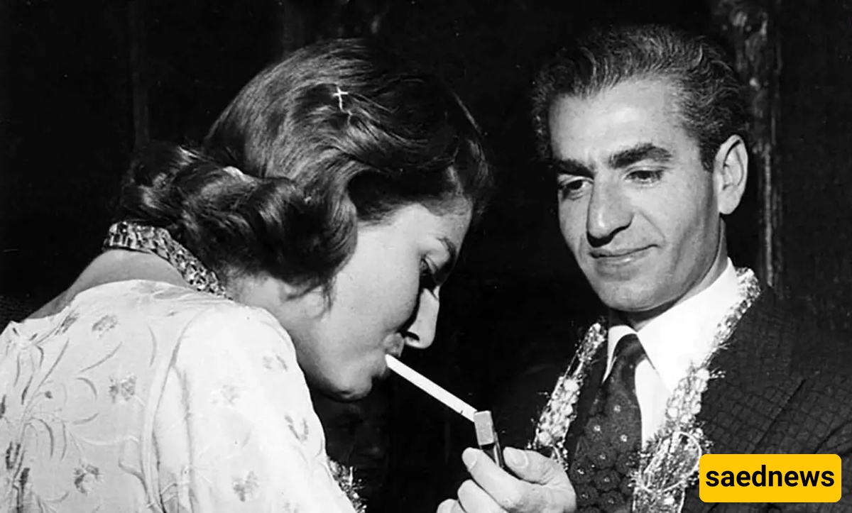 قصه عشق وإدمان محمدرضا شاه غیر الموصوفه للفتیات والنساء ذوات الشعر الأشقر / تفشی الفساد الأخلاقی والانحلال فی أسره پهلوی