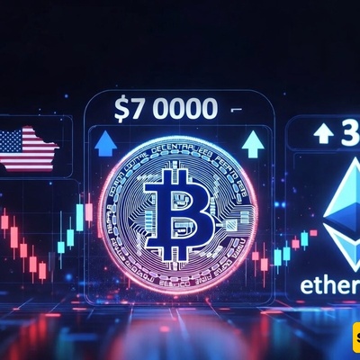 بیتکوین تعود إلى 67 000 دولار | ارتفاع إیثیریوم مع هزّ الأسواق بسبب التوترات بین إیران والولایات المتحده