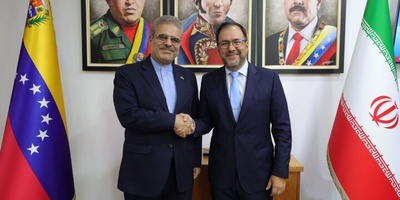 ایران ترسل رساله تضامن لکاراکاس ضد التهدیدات التی یتعرض لها السلام والامن فی فنزویلا