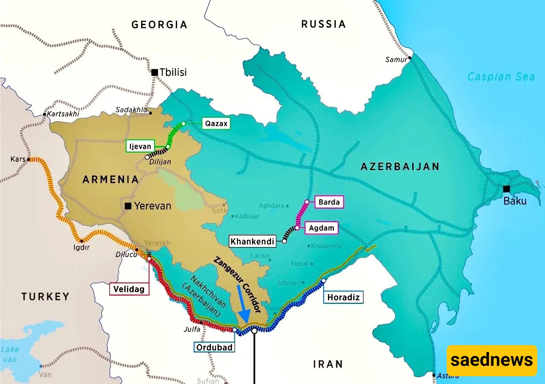 ممر زنغزور: هل یشکل تهدیدًا لإیران بعد اتفاق أرمینیا وأذربیجان والولایات المتحده؟