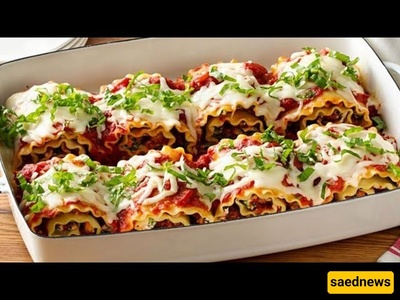 طریقه عمل اللازانیا الملفوفه بدون صوص البشامیل: سهله وسریعه