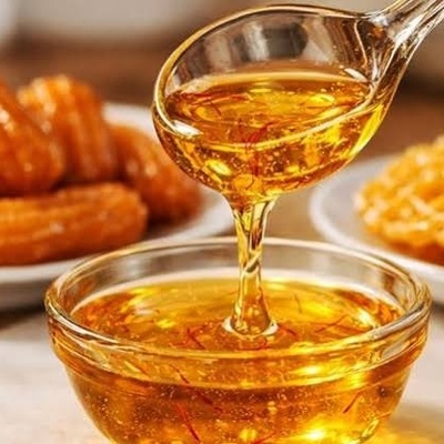 کیفیه تحضیر البامیه الحلوه (البامیه الفارسیه/الجلیبی الفارسی) وإعداد القطر المثالی