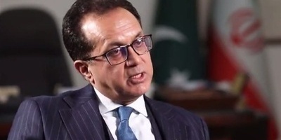 السفیر الباکستانی یبرز التعاون بدل المنافسه فی العلاقات الإیرانیه والموانئ