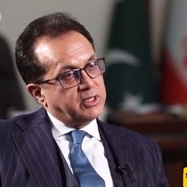 السفیر الباکستانی یبرز التعاون بدل المنافسه فی العلاقات الإیرانیه والموانئ